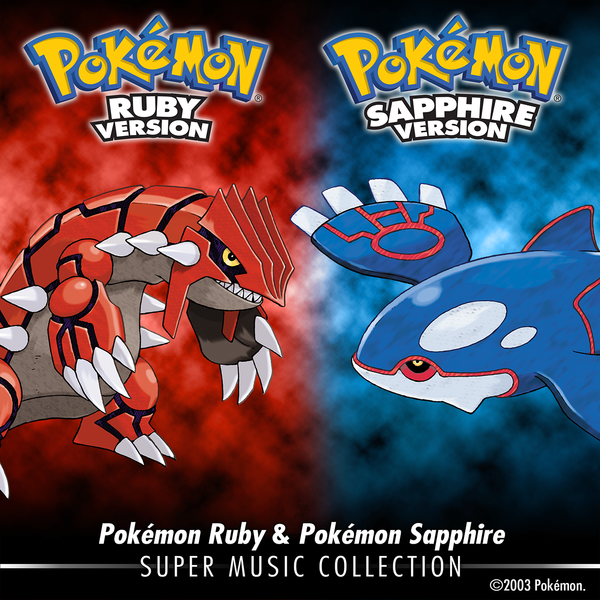 Pokémon Ruby & Pokémon Sapphire: Super Music Collection cover