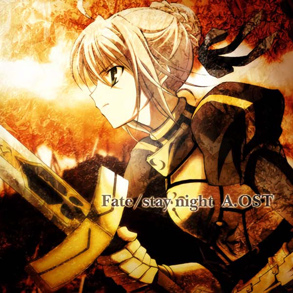 Fate/stay night A. Original Soundtrack cover