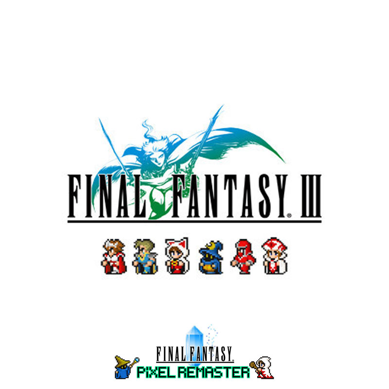 Final Fantasy III Pixel Remaster Soundtrack cover