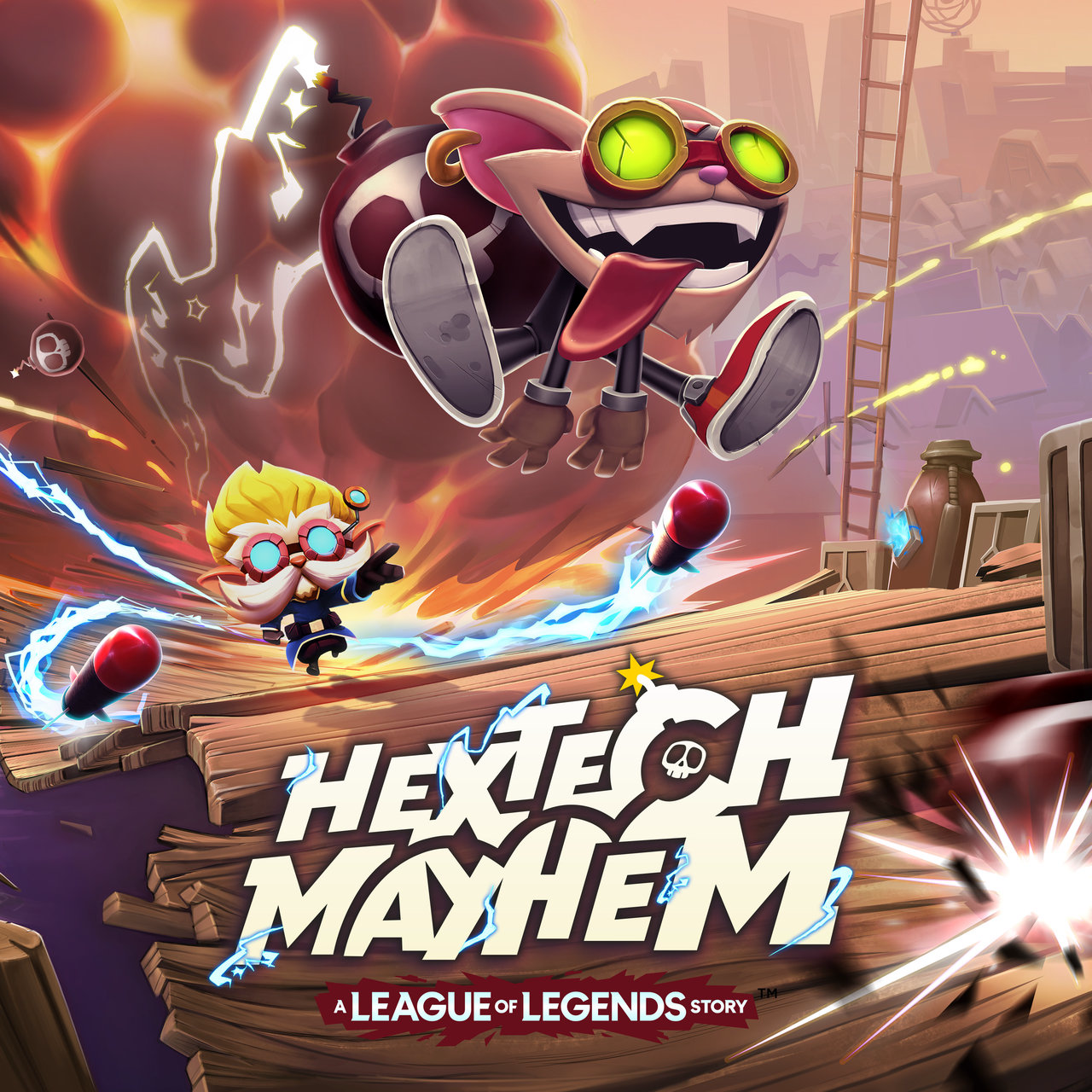 Hextech Mayhem Original Soundtrack cover