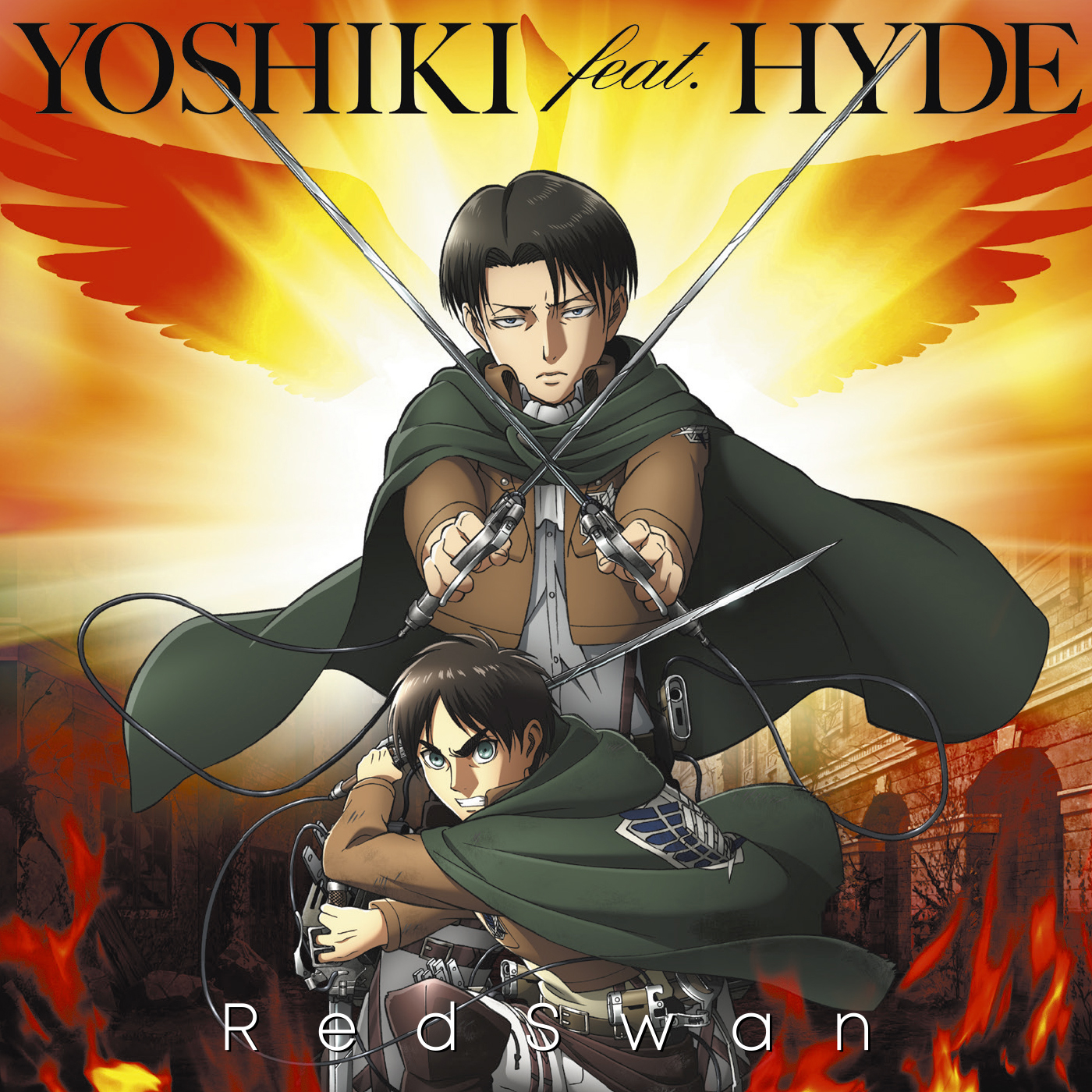Attack on Titan Season 3 - Red Swan cover