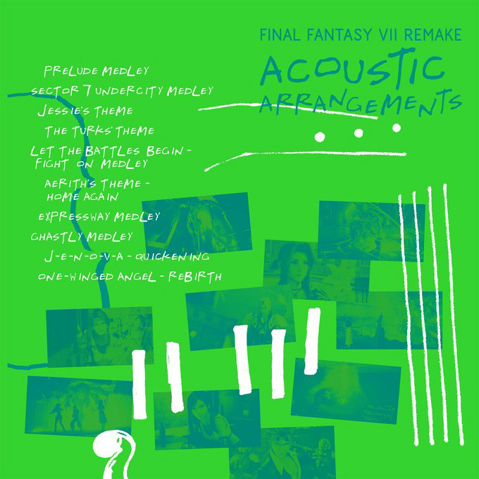 Final Fantasy VII Remake Acoustic Arrangements cover