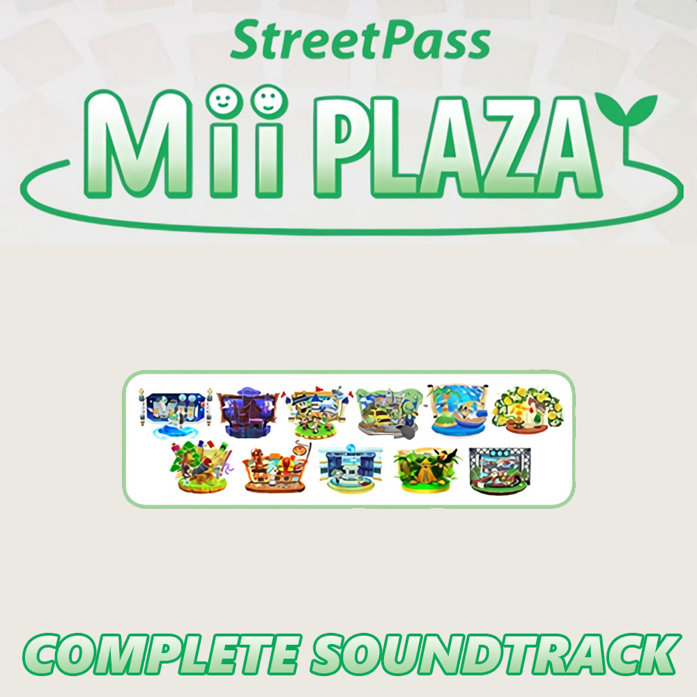 StreetPass Mii Plaza Complete Soundtrack cover