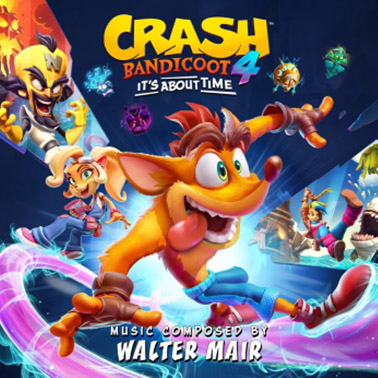 Crash Bandicoot 4: It's About Time Official Soundtrack cover