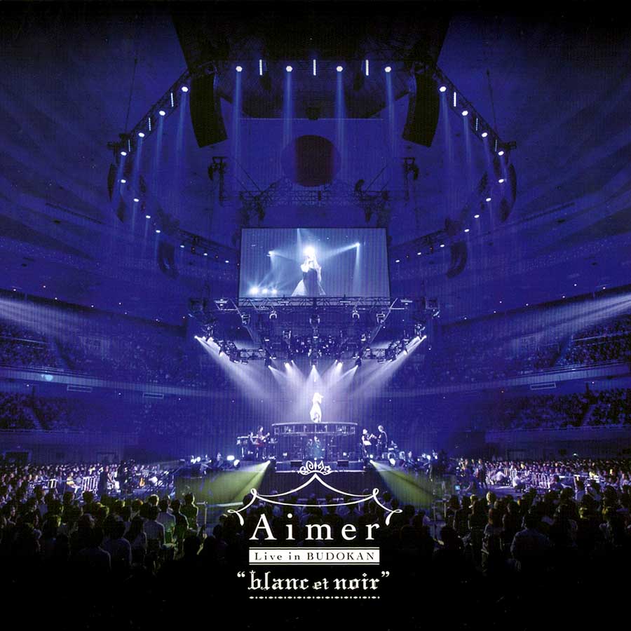 Aimer Live in BUDOKAN "blanc et noir" cover