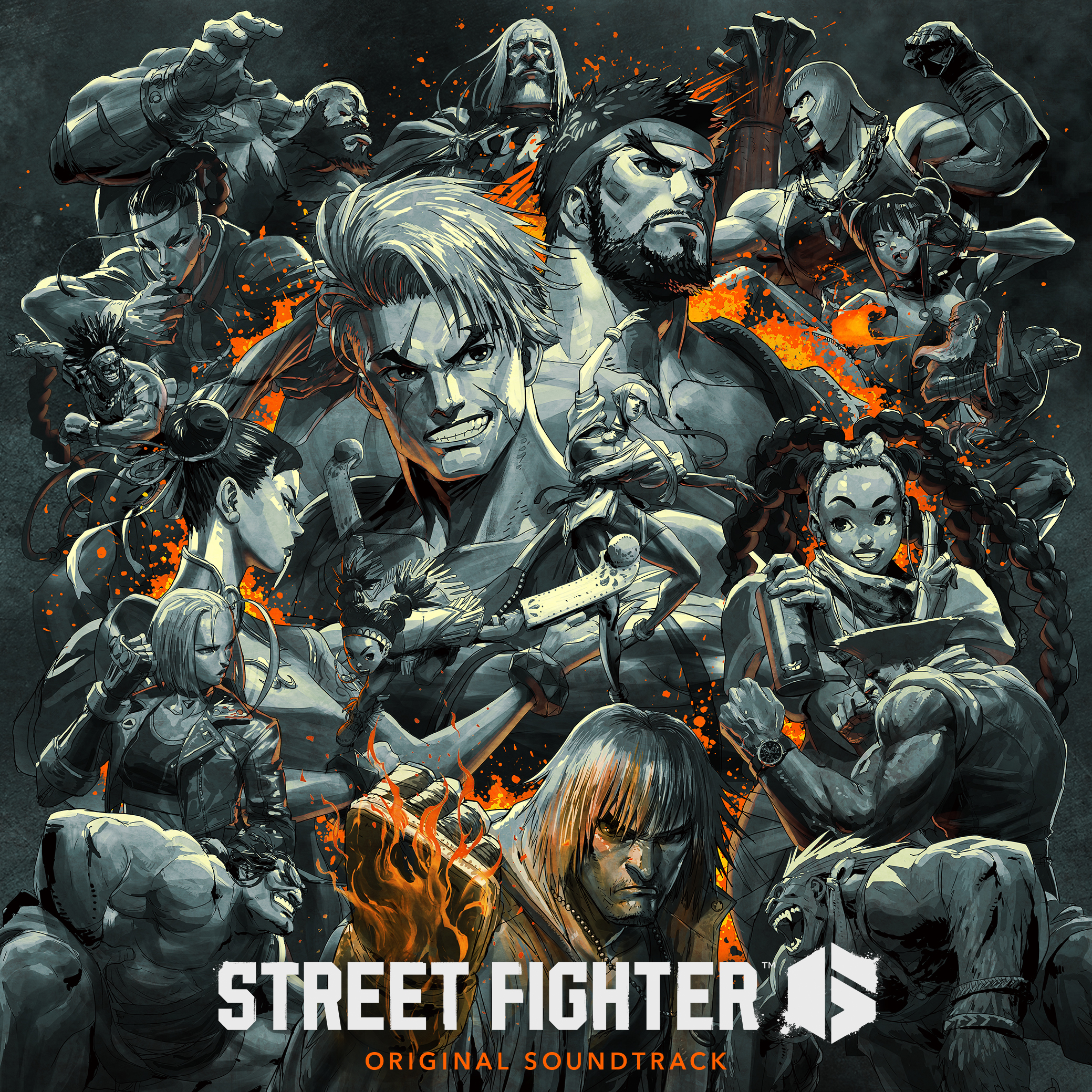 Street Fighter 6 Original Soundtrack cover