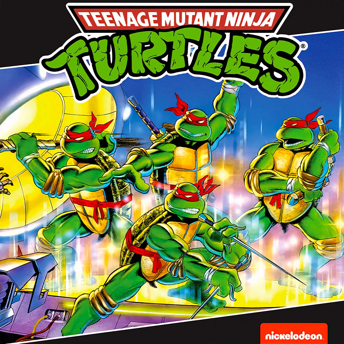 Teenage Mutant Ninja Turtles (NES) Soundtrack cover