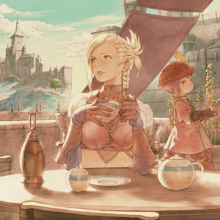 Final Fantasy XIV - A Realm Reborn Vinyl LP cover