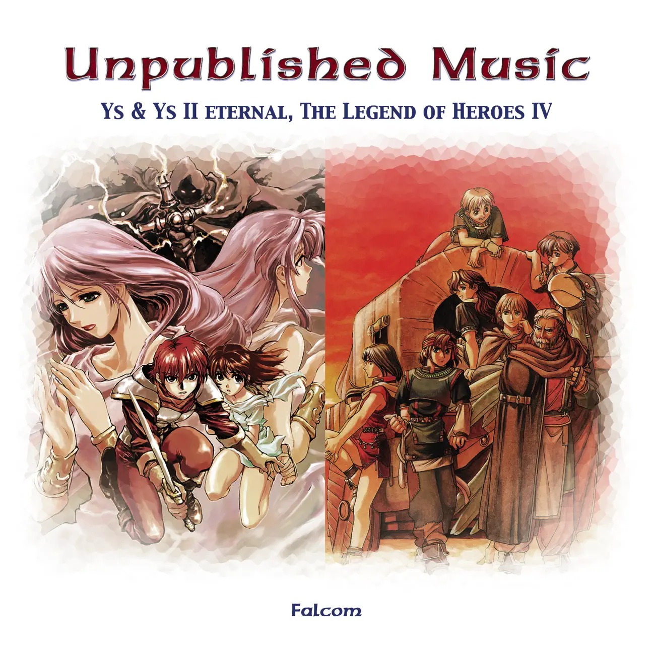 Ys & Ys II Eternal, The Legend Of Heroes IV - Unpublished Music cover