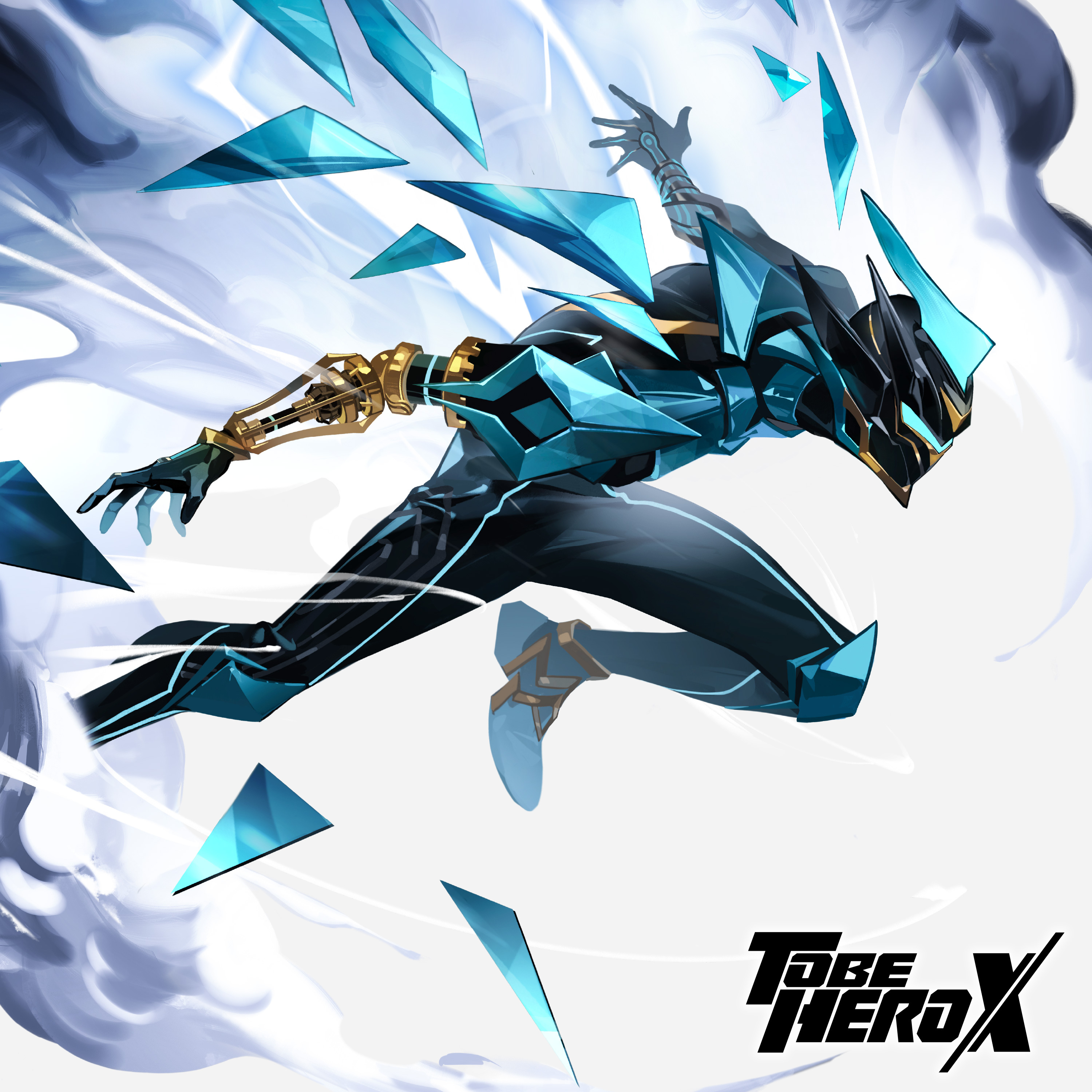 TO BE HERO X - NEON RAIN cover