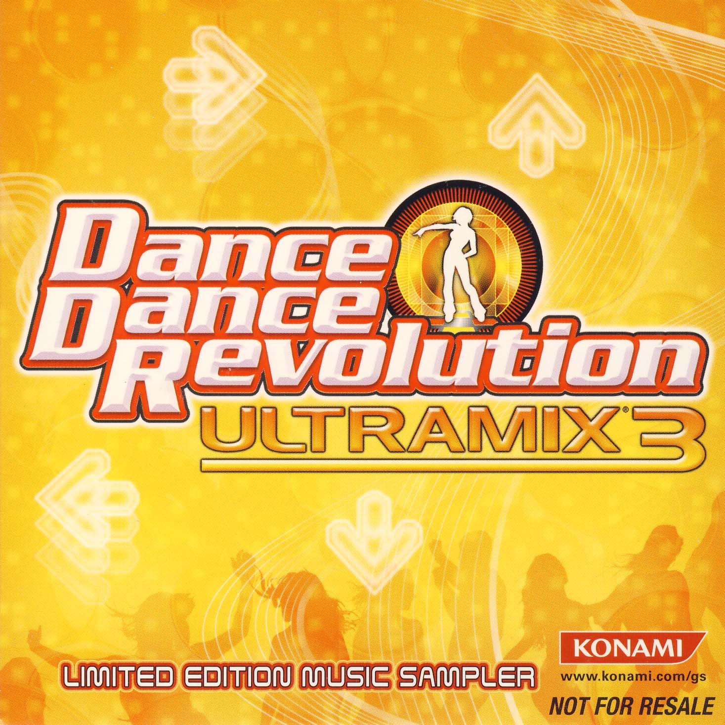 Dance Dance Revolution ULTRAMIX 3 Limited Edition Music Sampler cover