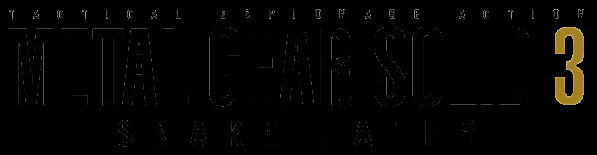 Metal Gear Solid 3: Snake Eater logo