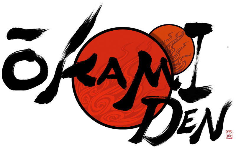 Ōkamiden logo