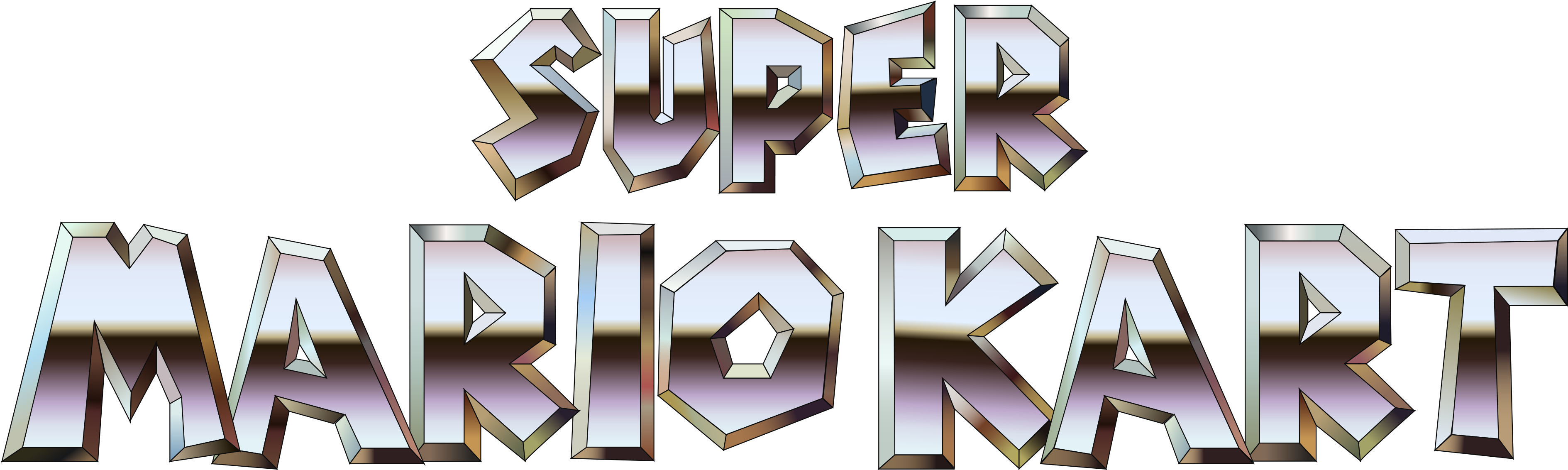 Super Mario Kart logo