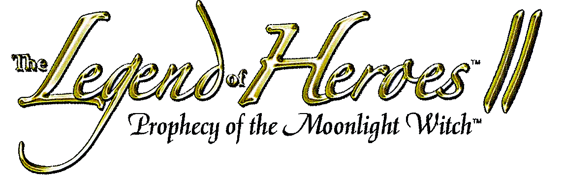The Legend of Heroes II: Prophecy of the Moonlight Witch logo